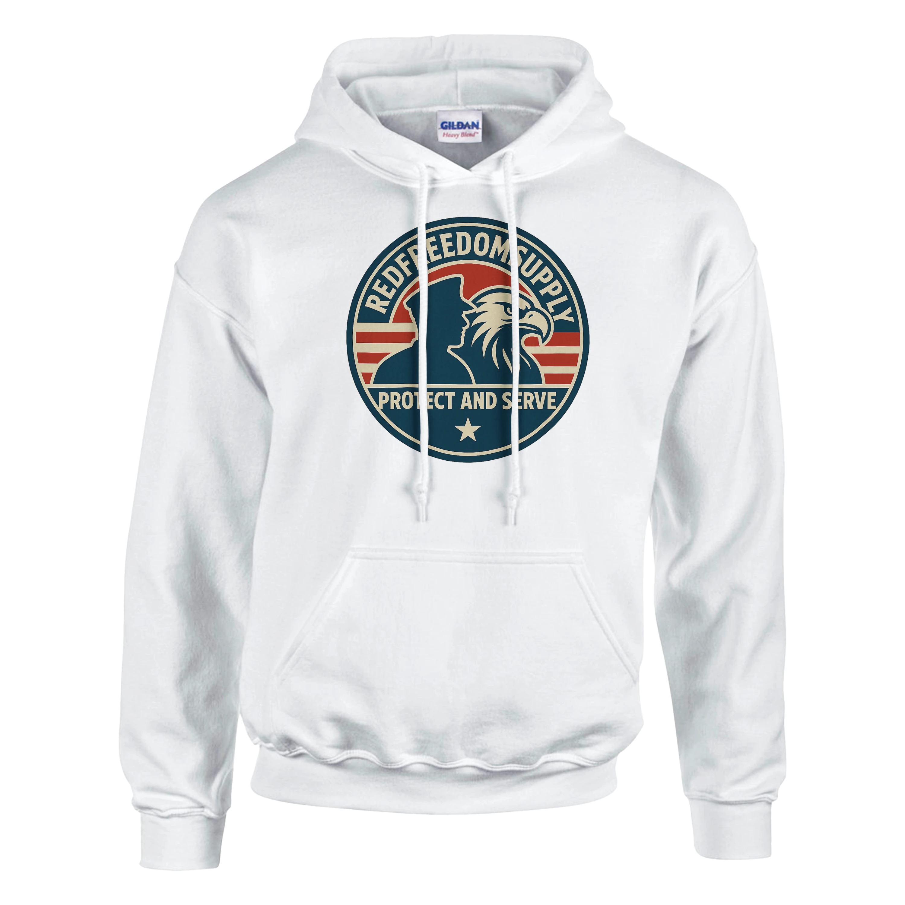 Protect And Serve Hoodie - National Heroes