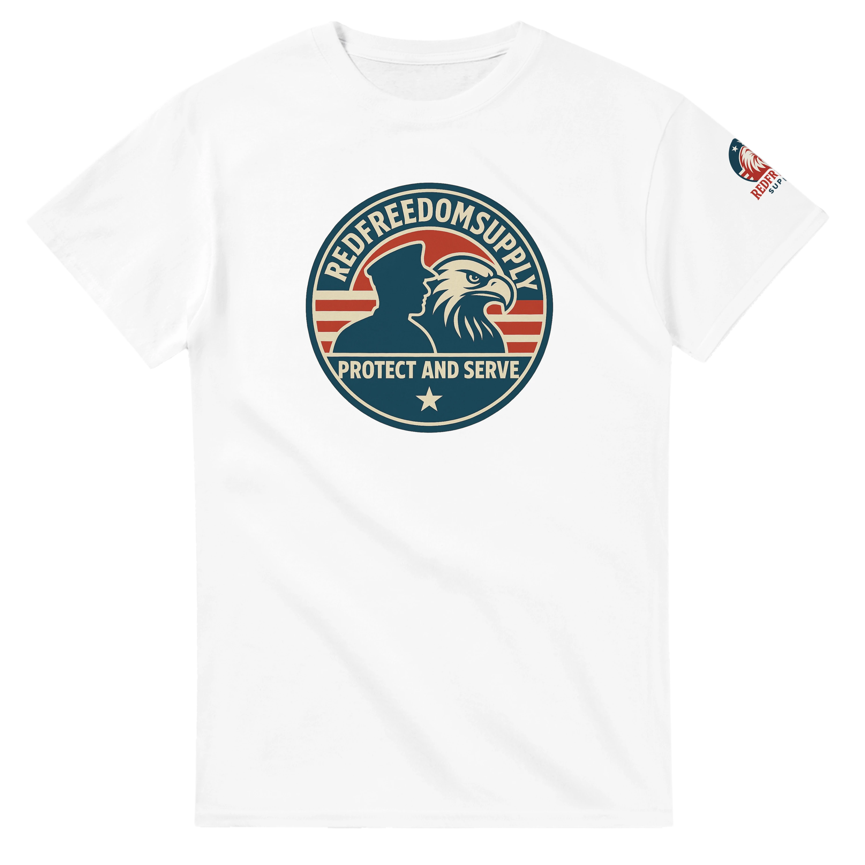 Protect And Serve T-Shirt - National Heroes